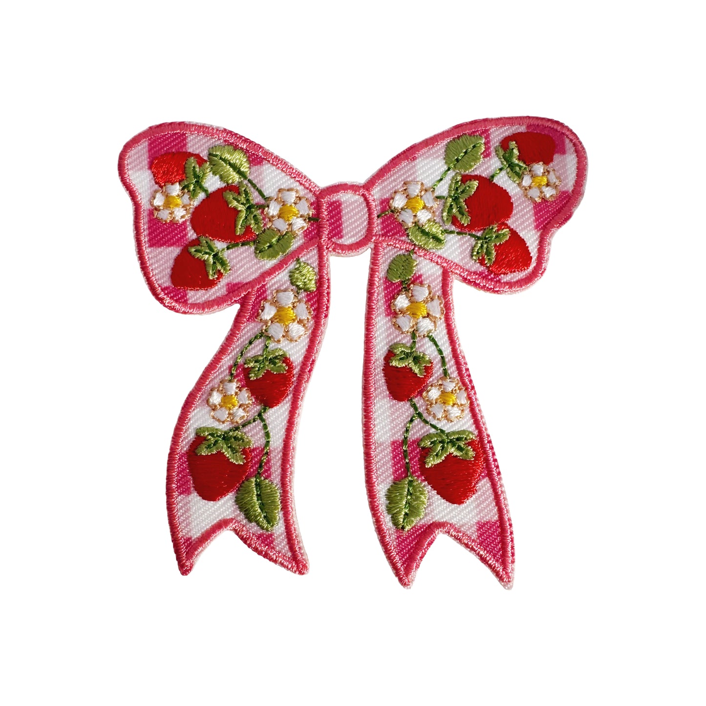 Strawberry Bow Patch OS-Dup-0