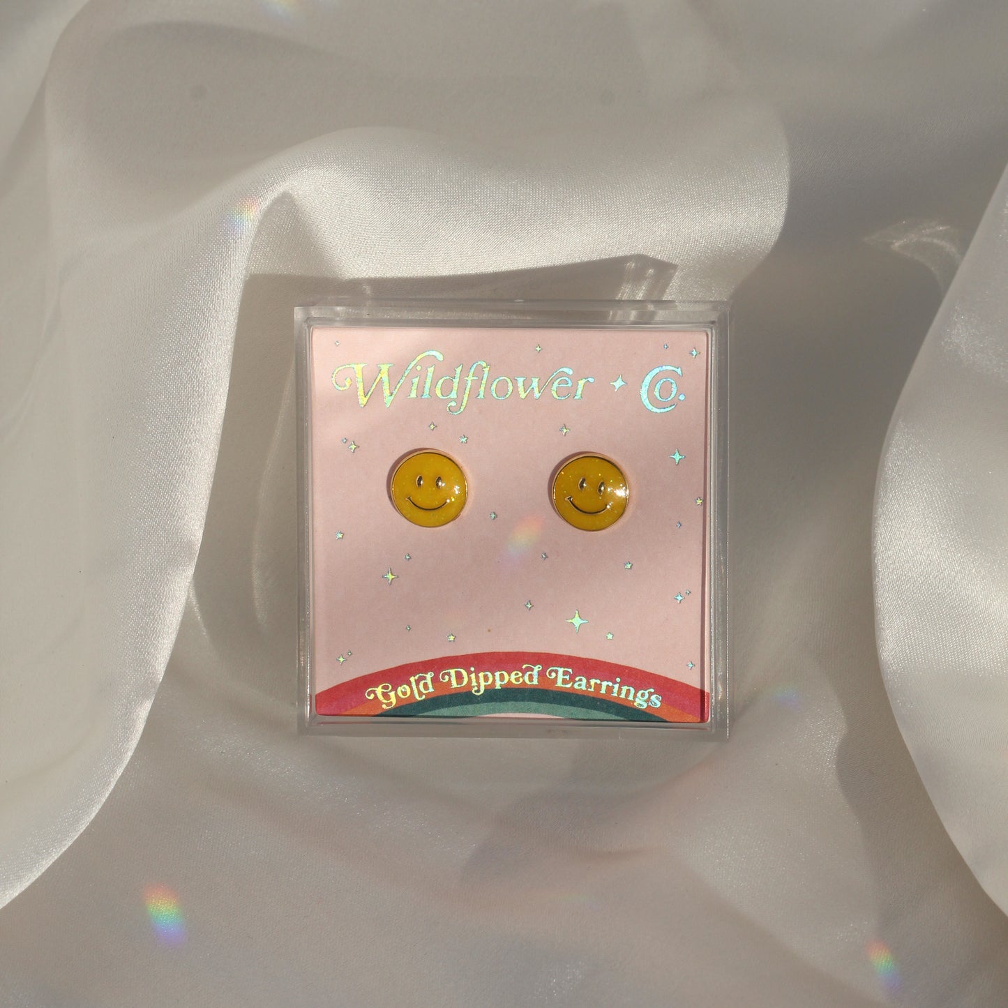 Smiley Face Stud Earrings