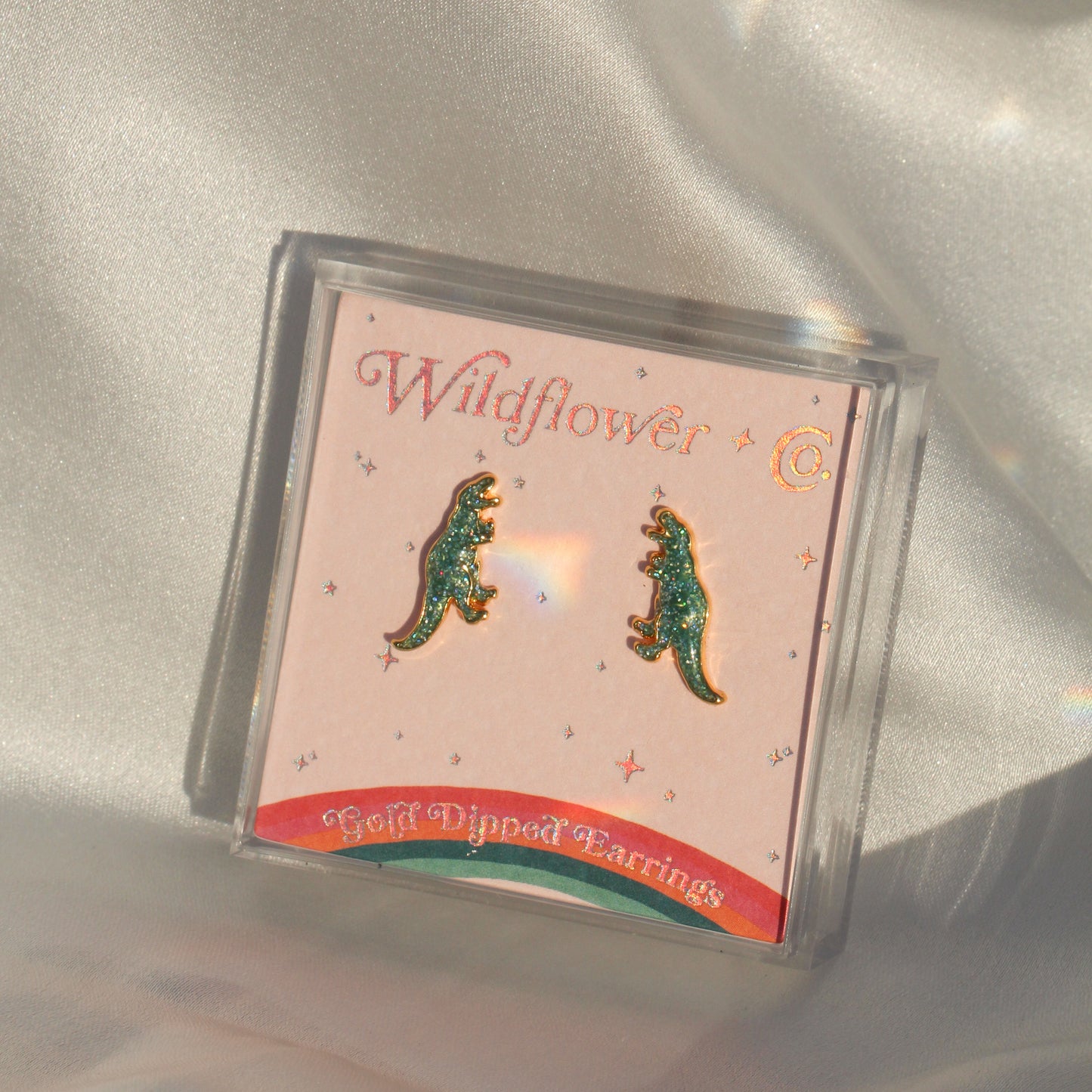 Dinosaur Stud Earrings