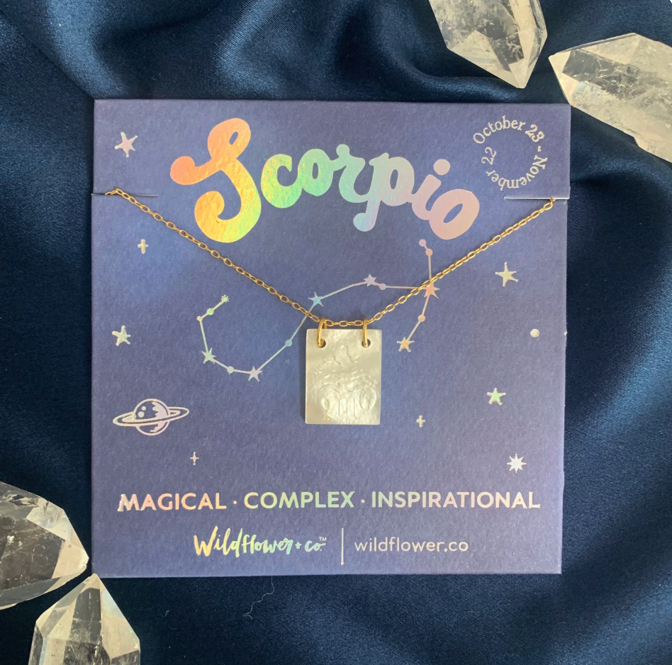 Zodiac Shell Necklace