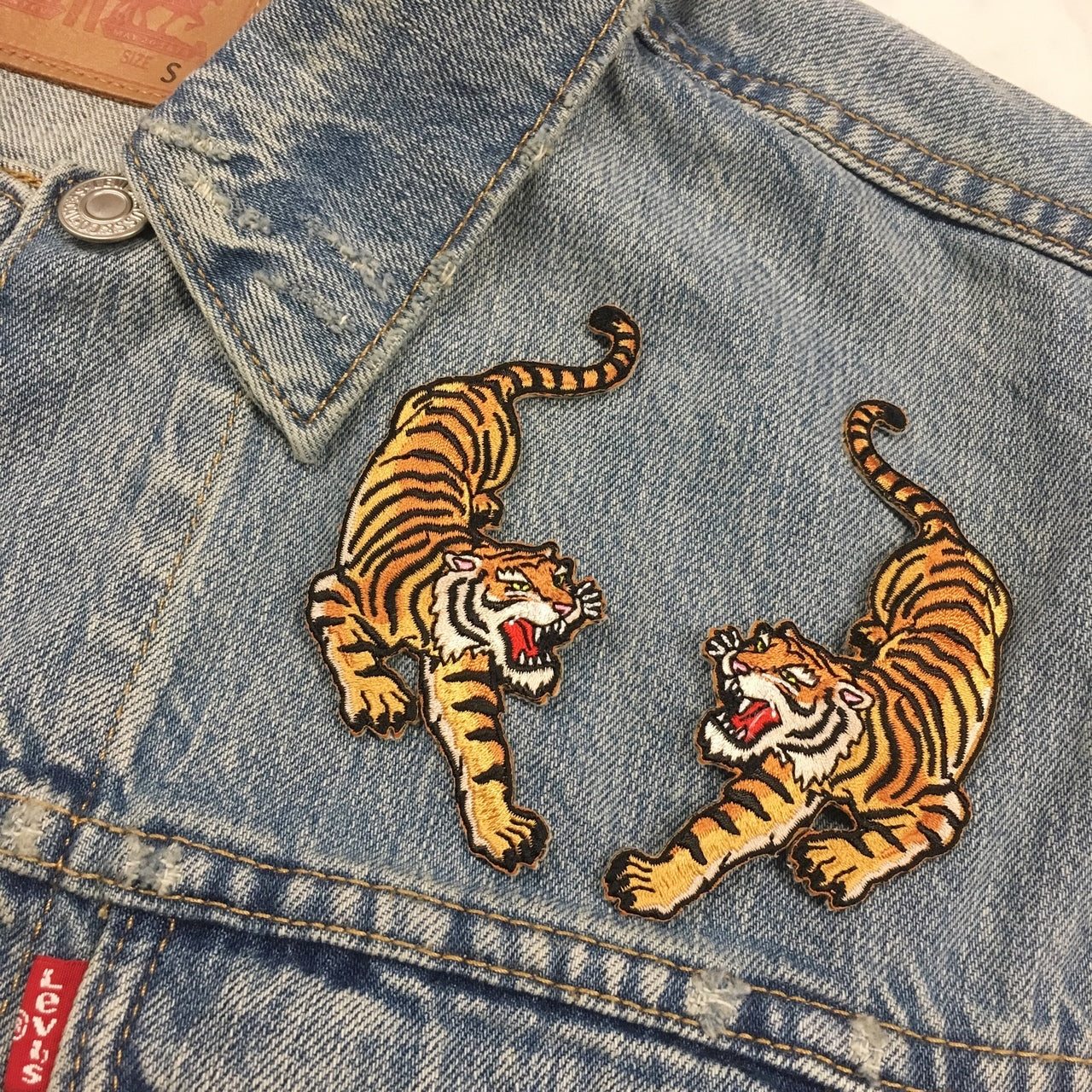 Climbing Tiger Patches