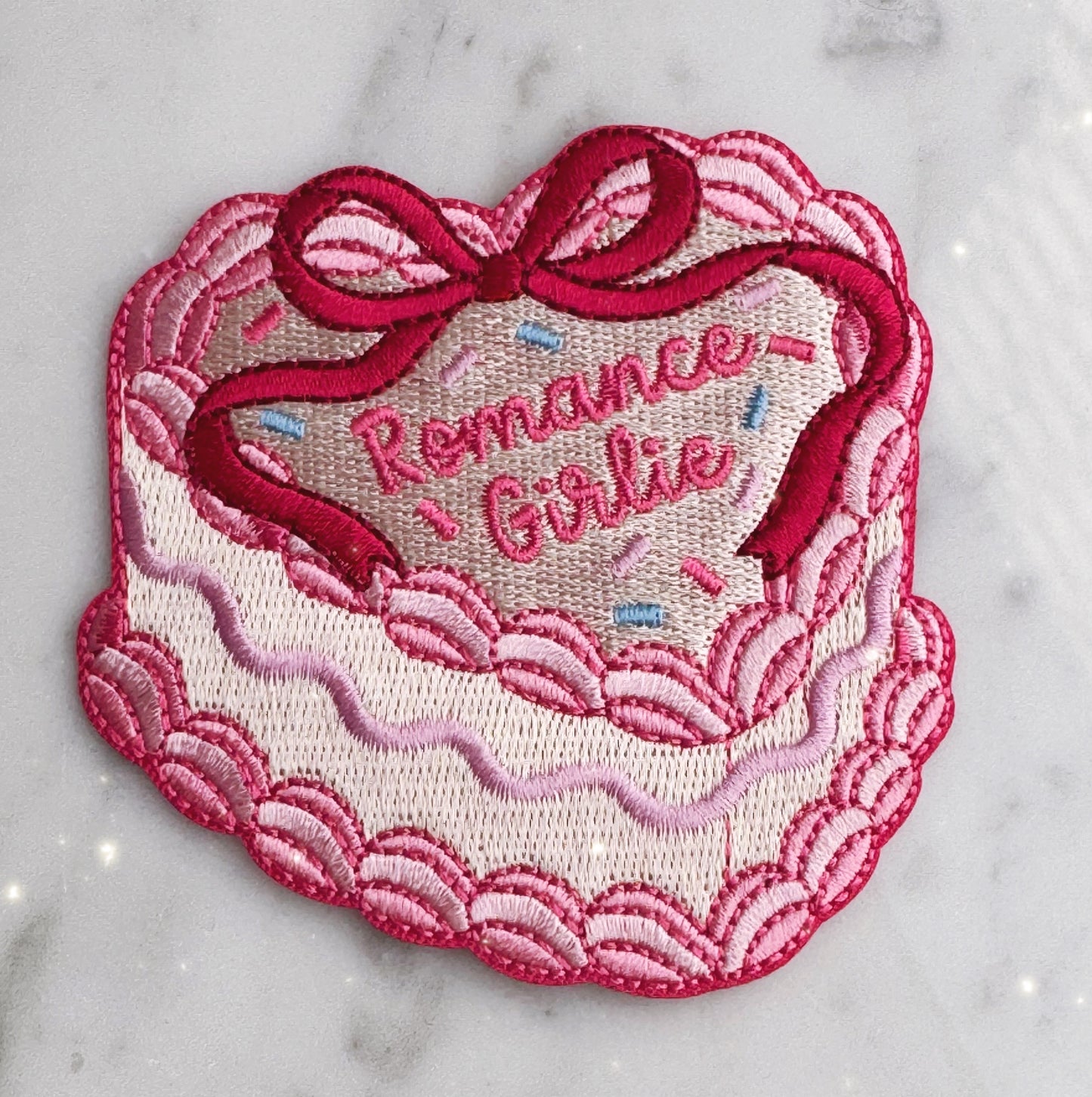 Romance Girlie Heart Cake Patch