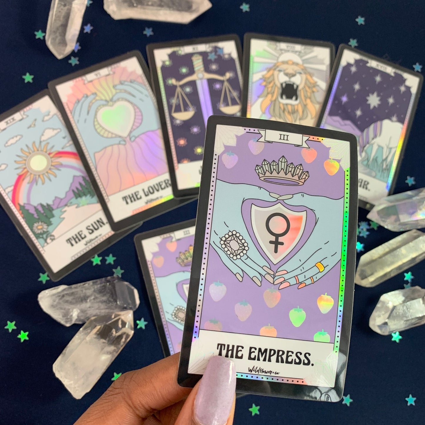 Tarot Card Sticker - The Empress