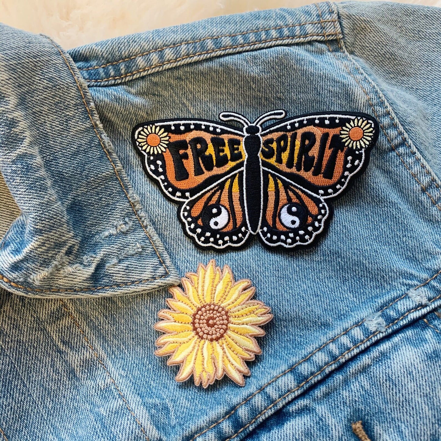 Free Spirit Butterfly Patch