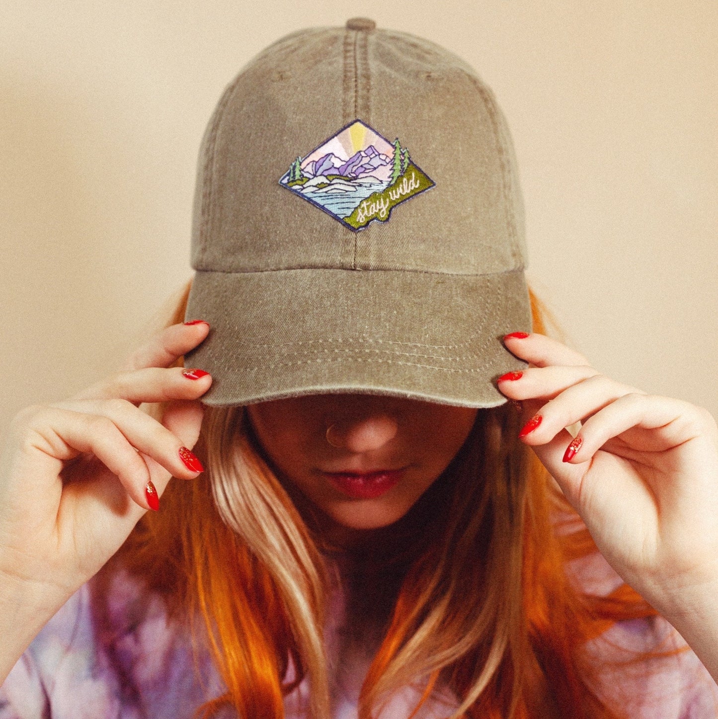 Stay Wild Mountain Baseball Hat