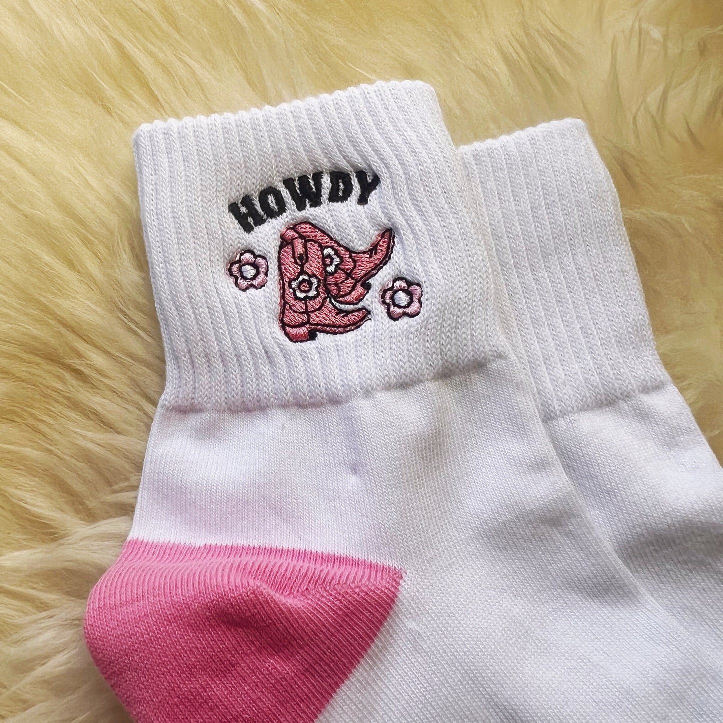Howdy Cowgirl Socks