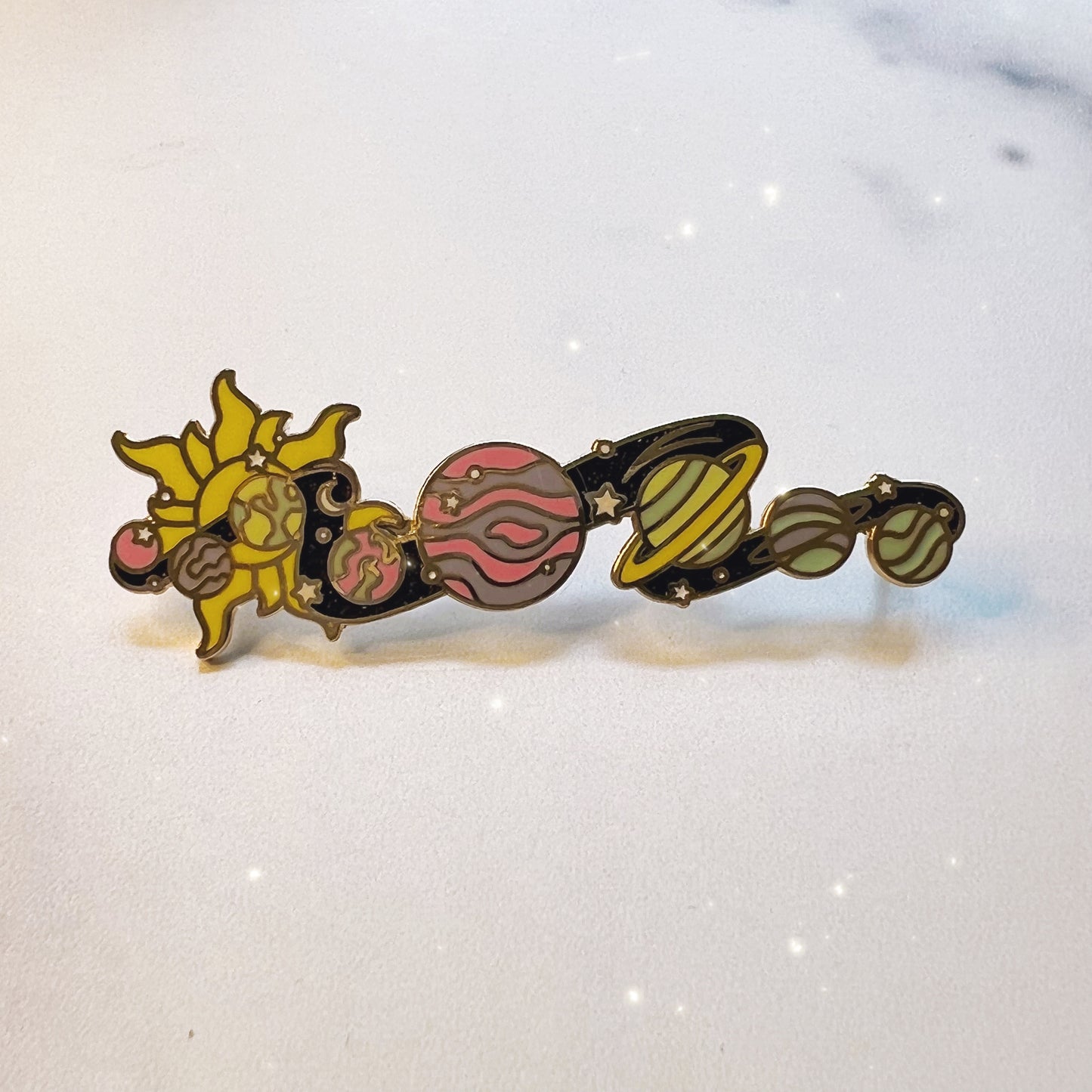 AC00285-MLT-OS - Galaxy Enamel Pin - Space Pins - Planet Cosmic Cosmos Solar System - Wildflower + Co. (3)