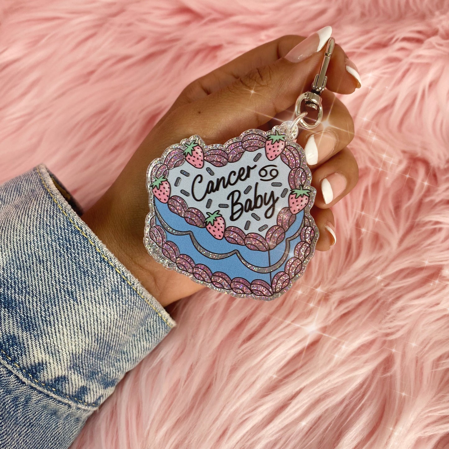 Zodiac Cake Bag Charms