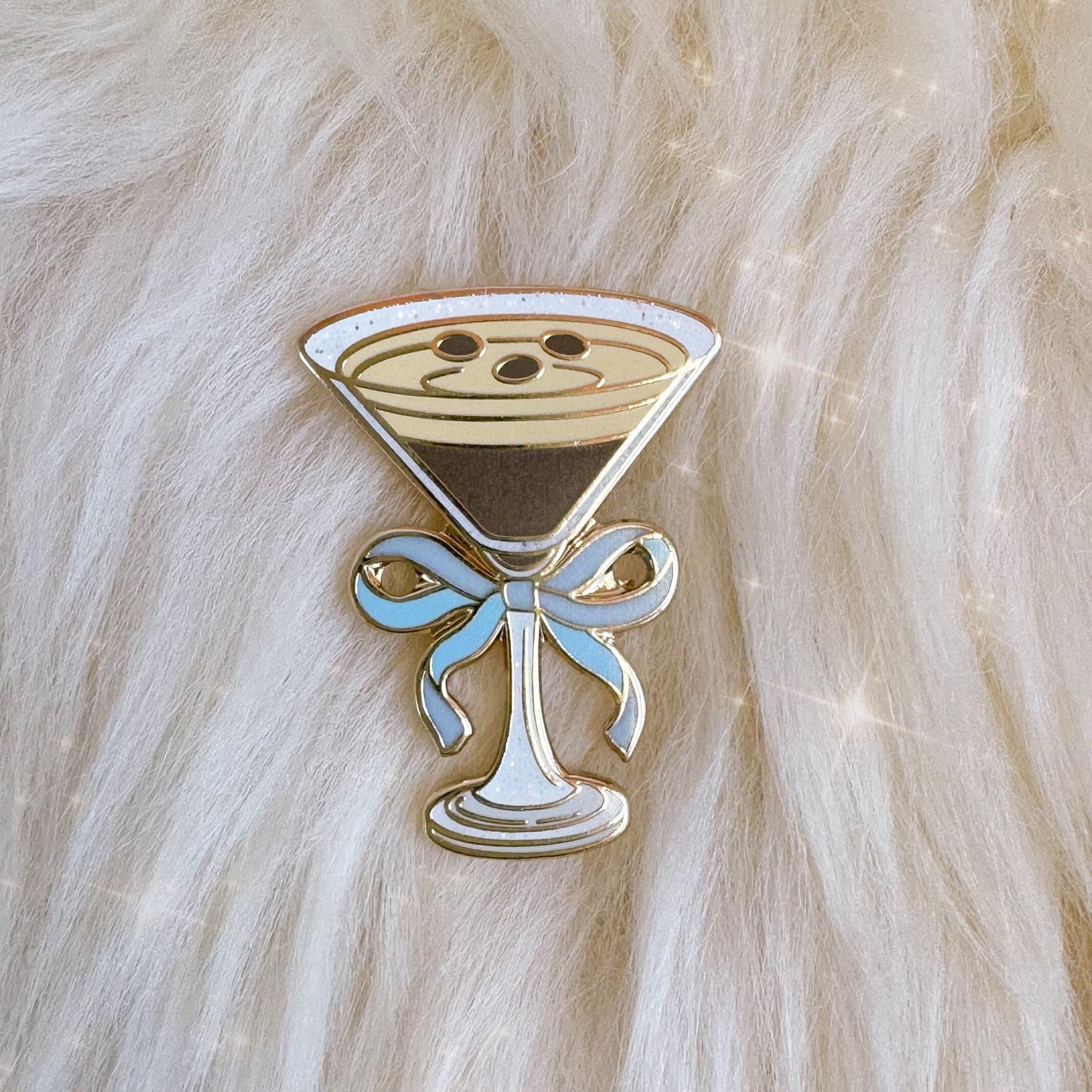 Espresso Martini Enamel Pin