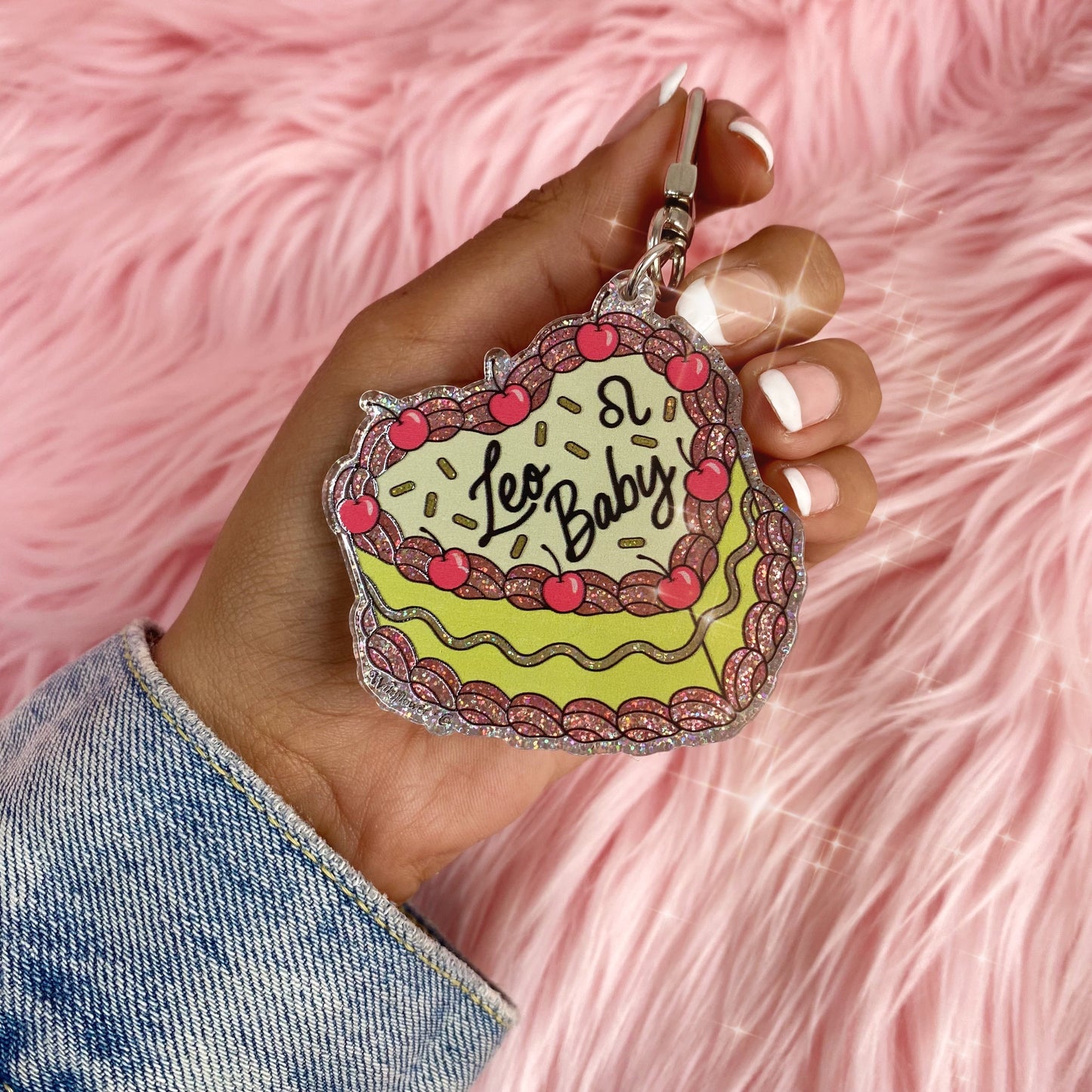 Zodiac Cake Bag Charms