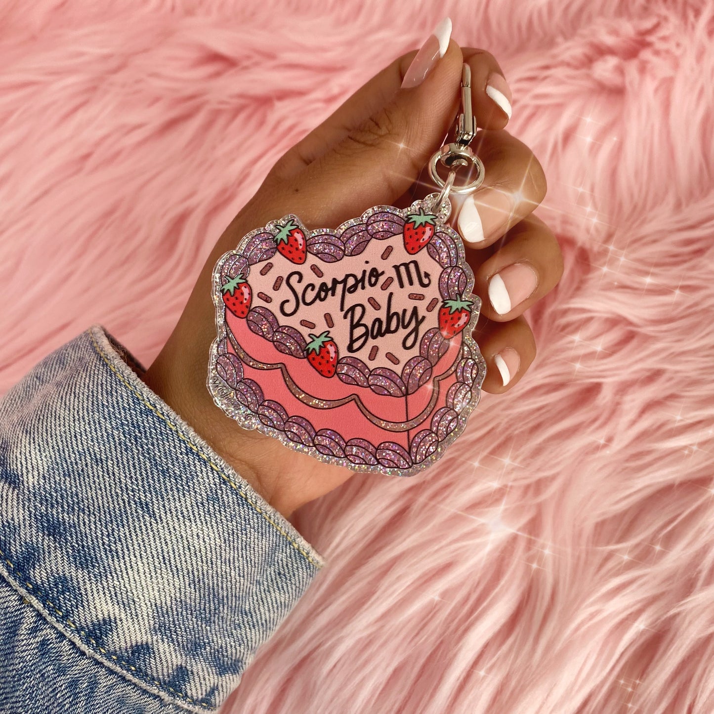 Zodiac Cake Bag Charms