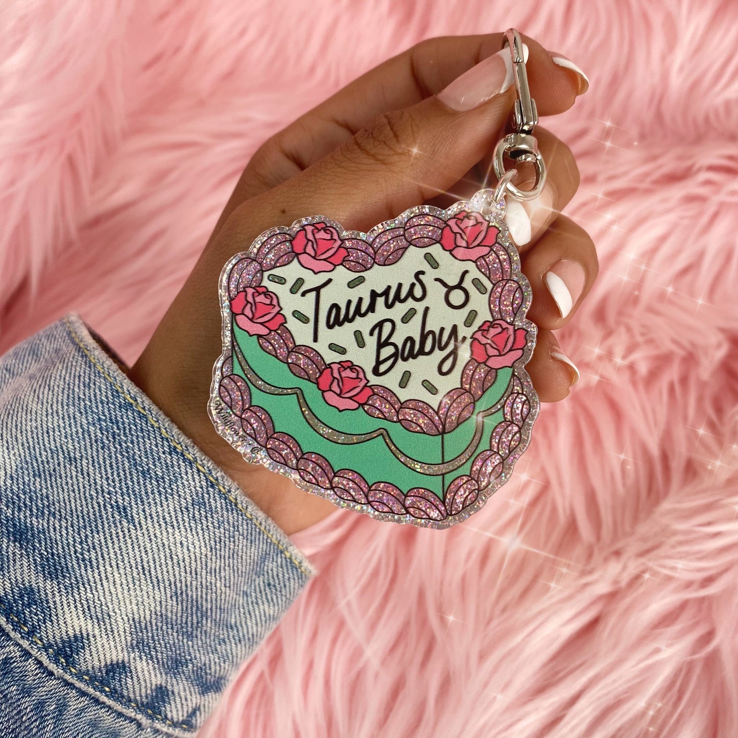 Zodiac Cake Bag Charms