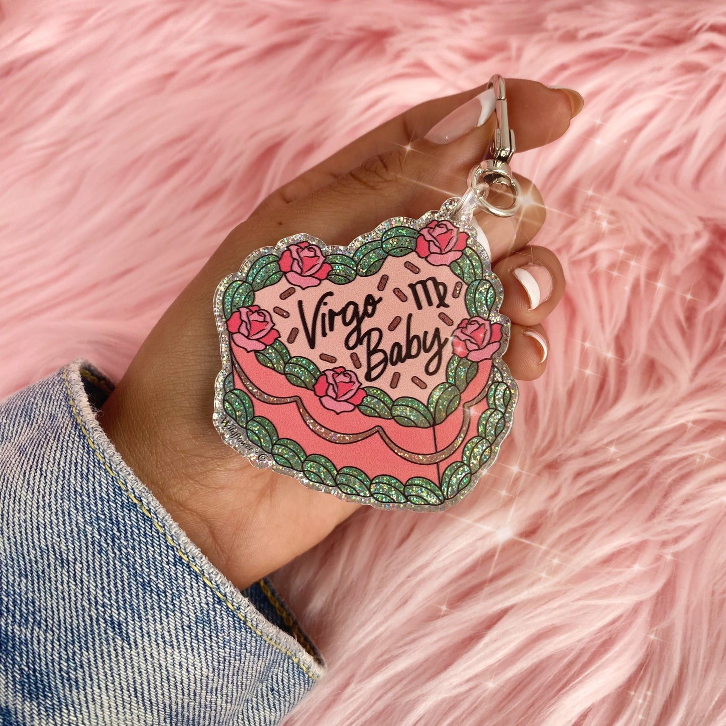 Zodiac Cake Bag Charms