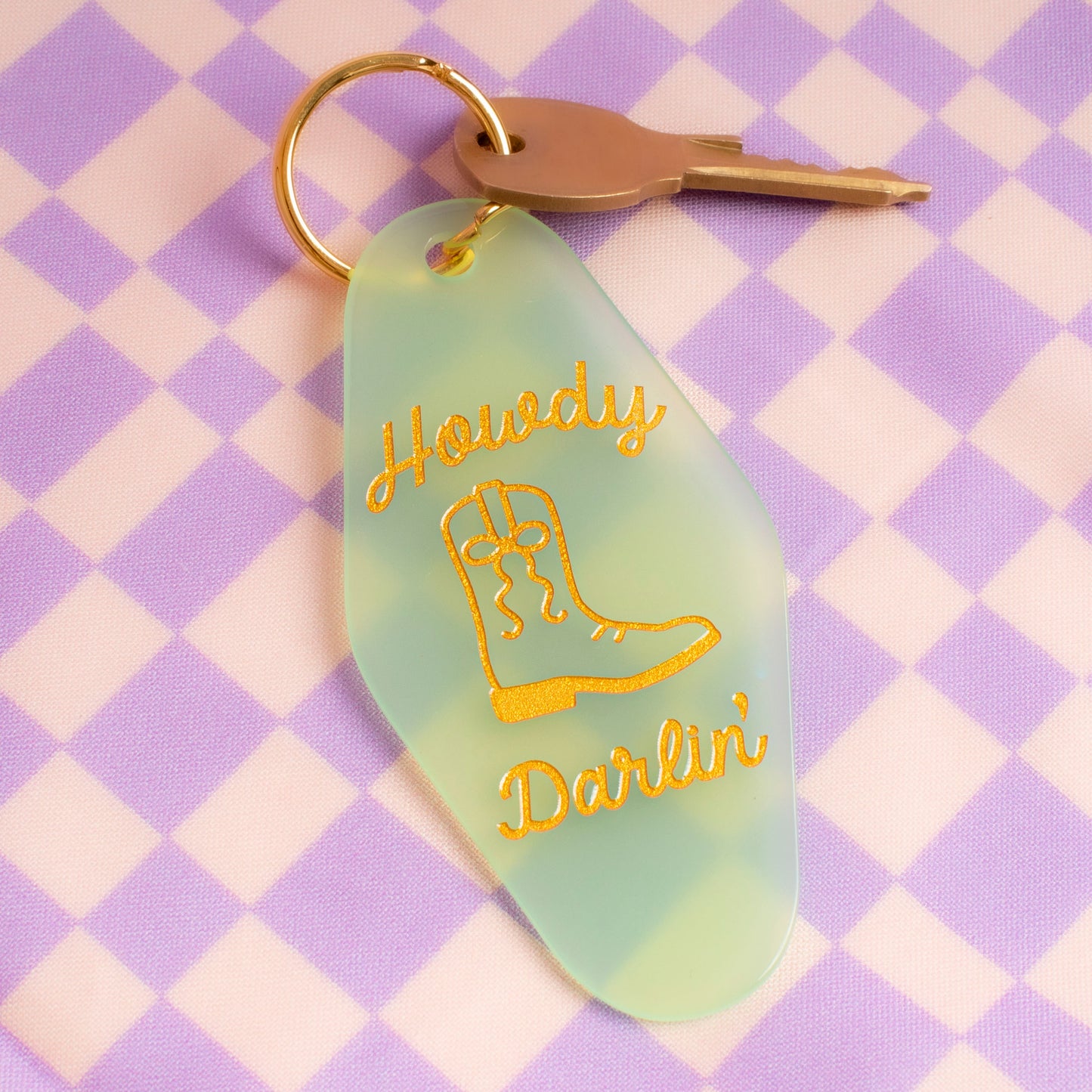 Cute Girly Motel Keychains