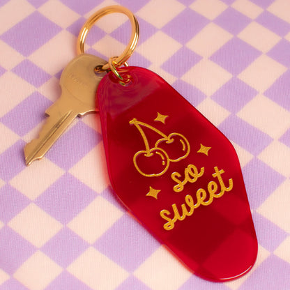 Cute Girly Motel Keychains