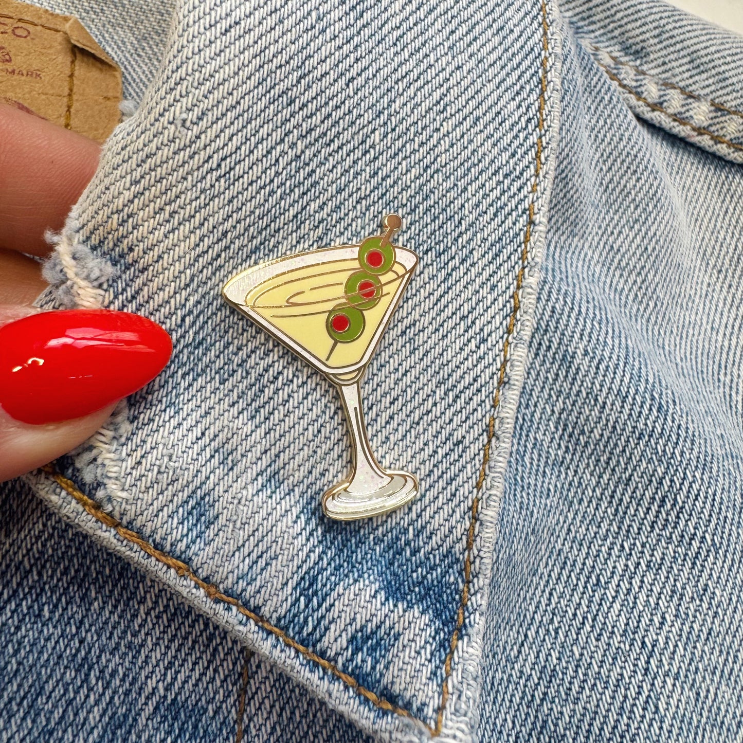 Dirty Martini Pin