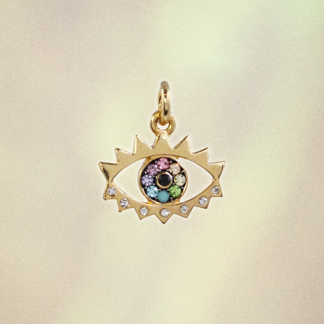 JW00412-GLD-OS Evil_Eye_Rainbow