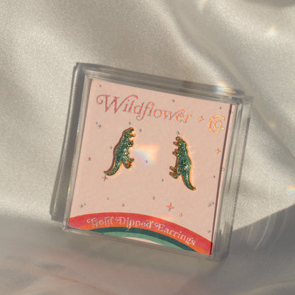 Dinosaur Stud Earrings