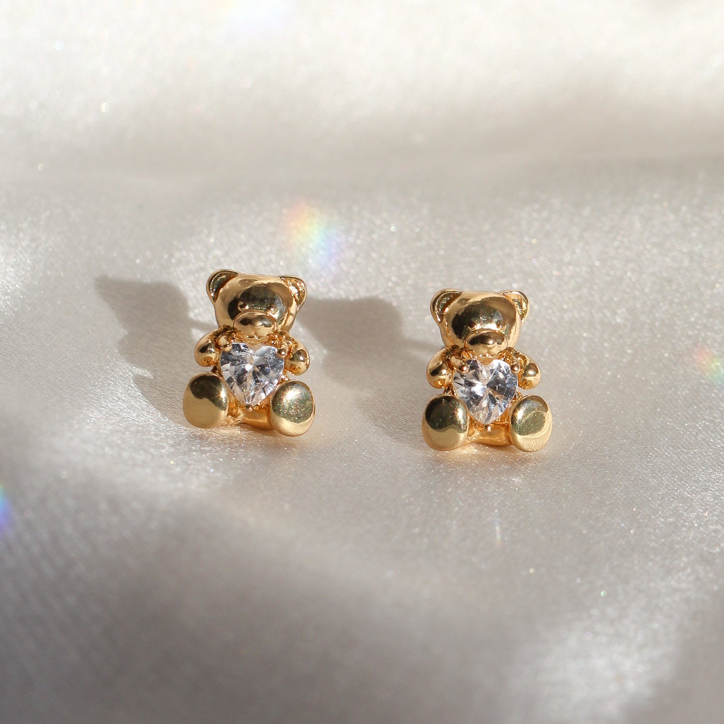 Teddy Bear Earrings