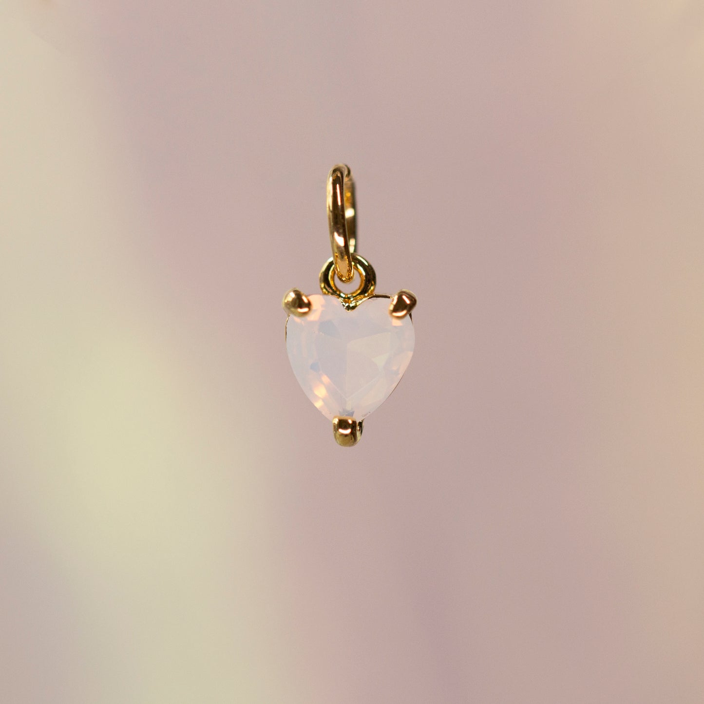 Heart Birthstone Charm, All Months