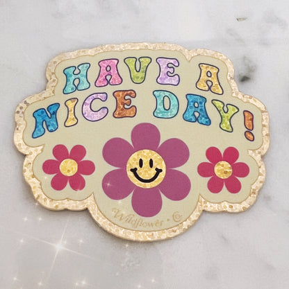 Glitter Positive Affirmation Stickers