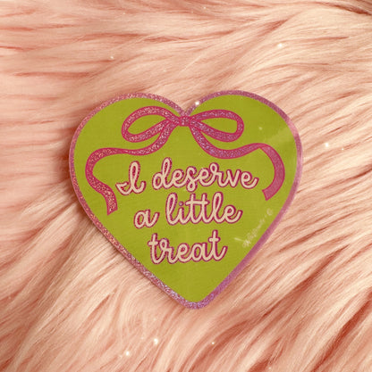 Cute Stickers - Plot Twist - Main Character - I Deserve a Little Treat - Running on Caffeine & Chaos