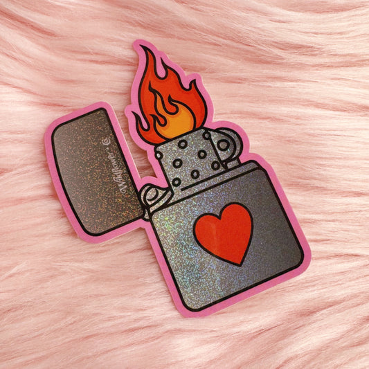 Lighter Sticker