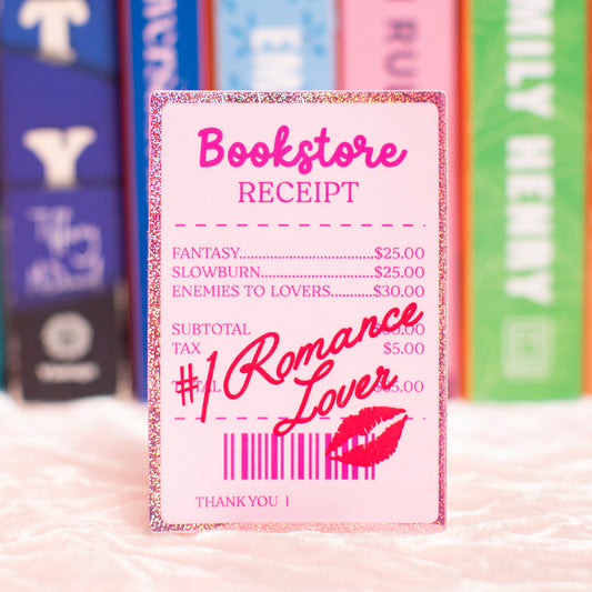 Bookstore Receipt Sticker