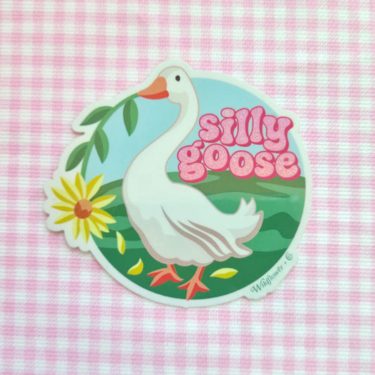 Silly Goose Sticker