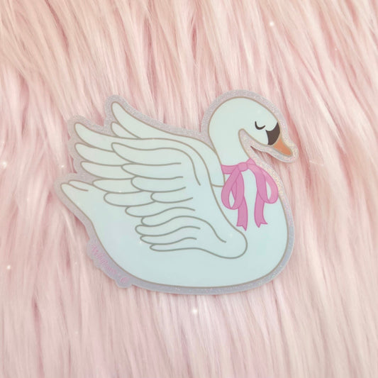 Swan Sticker