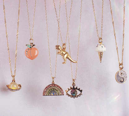 Custom Cluster Charm Necklace