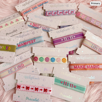 Embroidered Friendship Bracelet