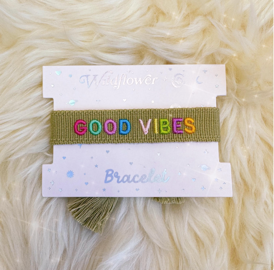 Embroidered Friendship Bracelet