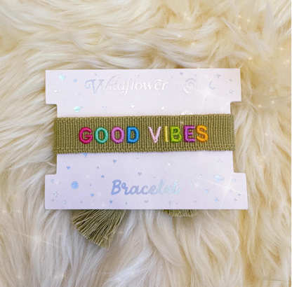 Embroidered Friendship Bracelet