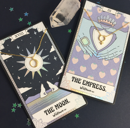 Tarot Necklace - Tarot Cards