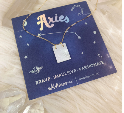 Zodiac Shell Necklace