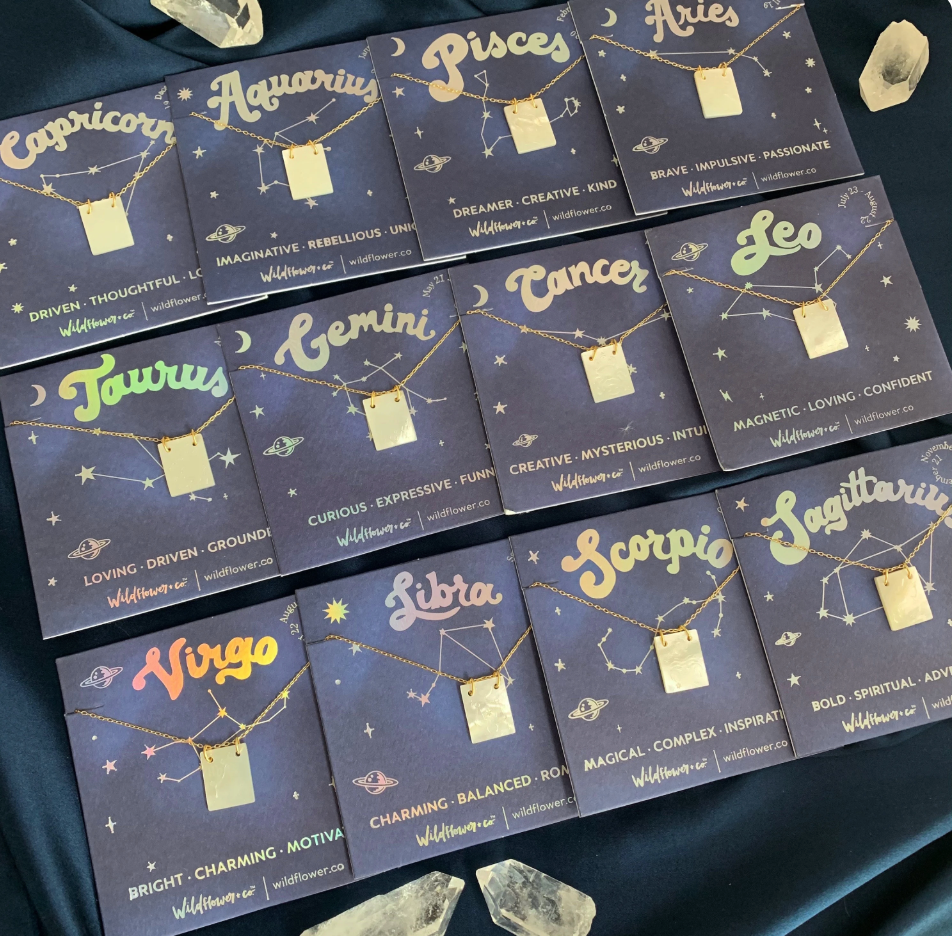 Zodiac Shell Necklace