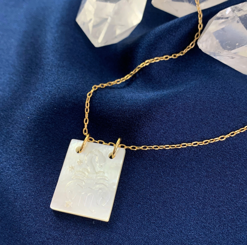 Zodiac Shell Necklace