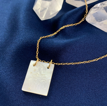 Zodiac Shell Necklace