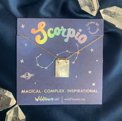 Zodiac Shell Necklace