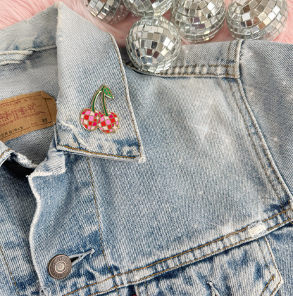 Disco Cherry Pin