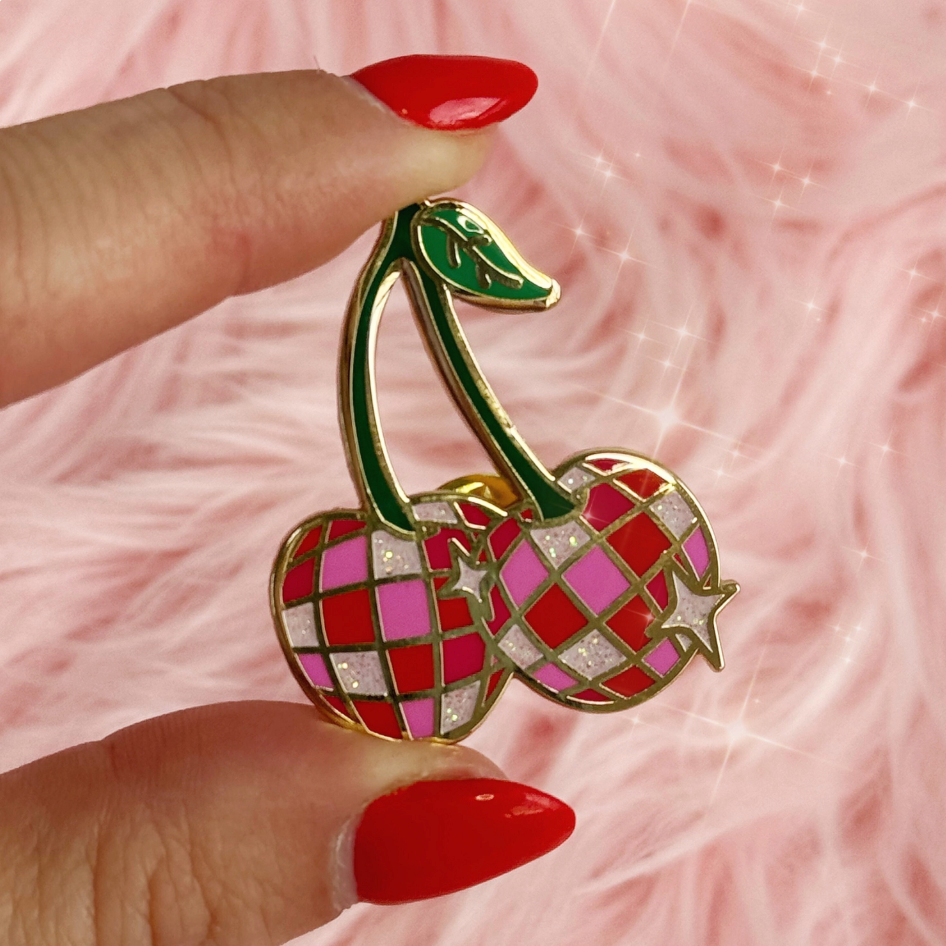 Disco Cherry Pin