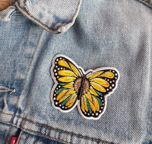 Sunflower Butterfly Patch