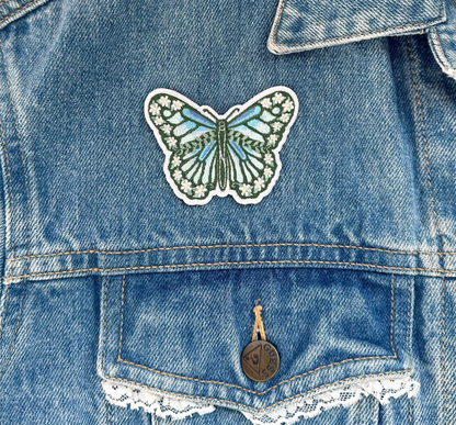 Daisy Butterfly Patch