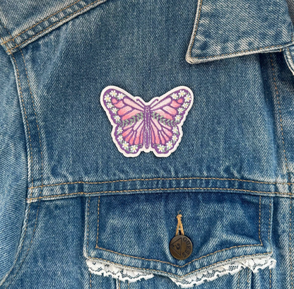 Daisy Butterfly Patch
