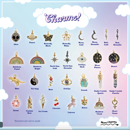 Custom Cluster Charm Necklace