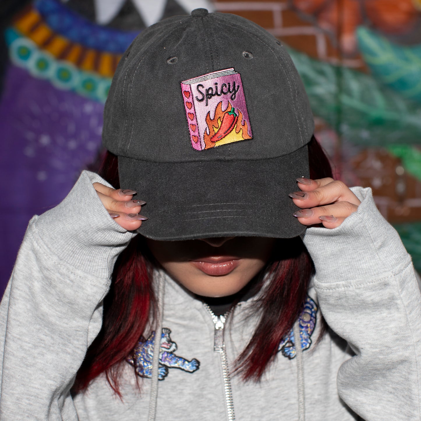 Spicy Book Baseball Hat