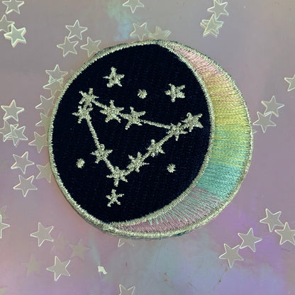 Zodiac Star Sign Constellation Patch
