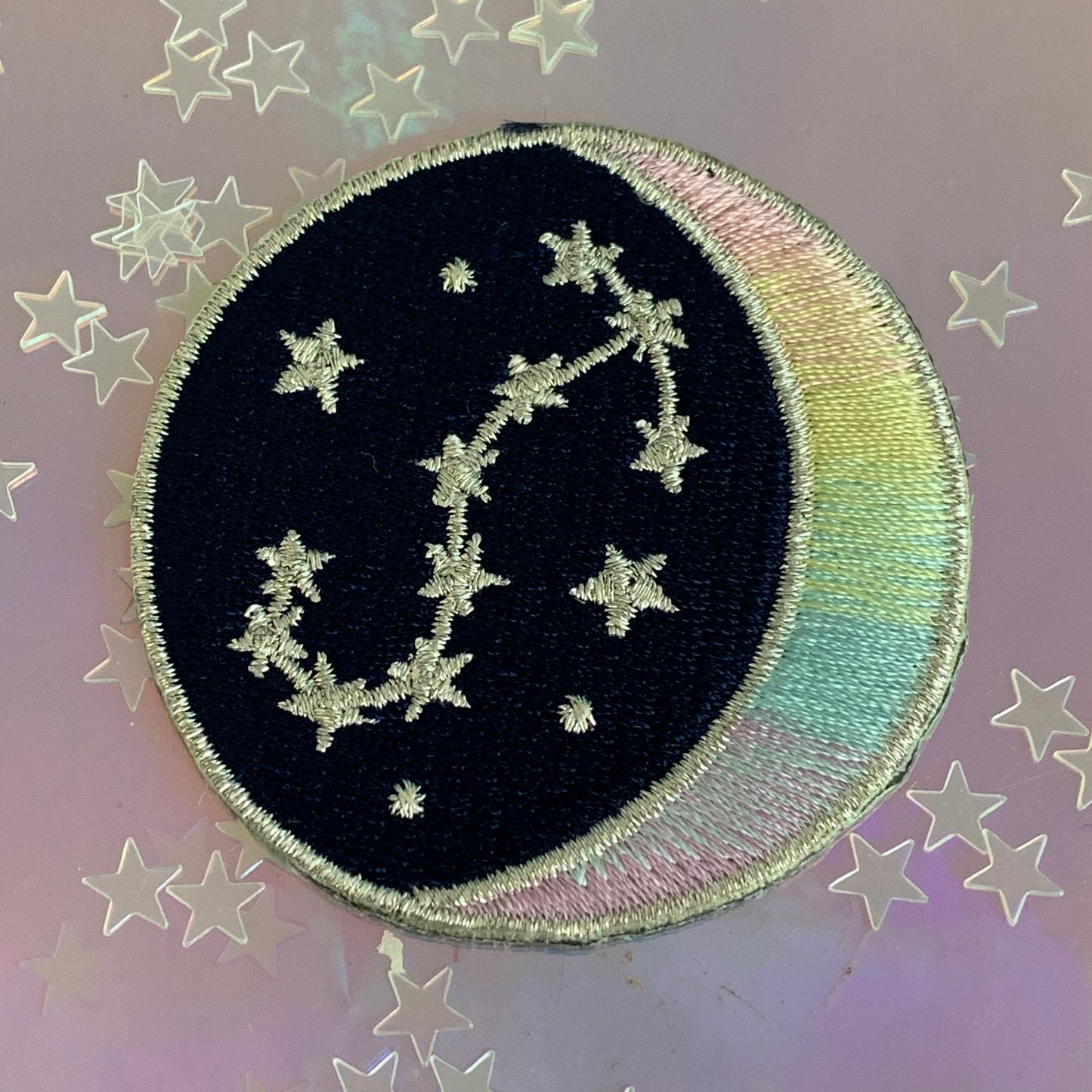 Zodiac Star Sign Constellation Patch