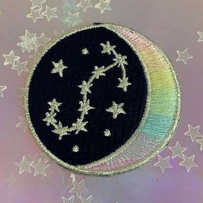 Zodiac Star Sign Constellation Patch